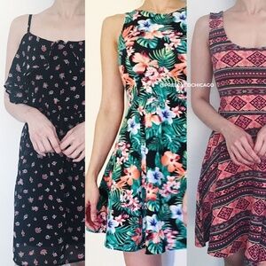 3-piece Dress Bundle! Comes with a free skirt 🎁 Size Small